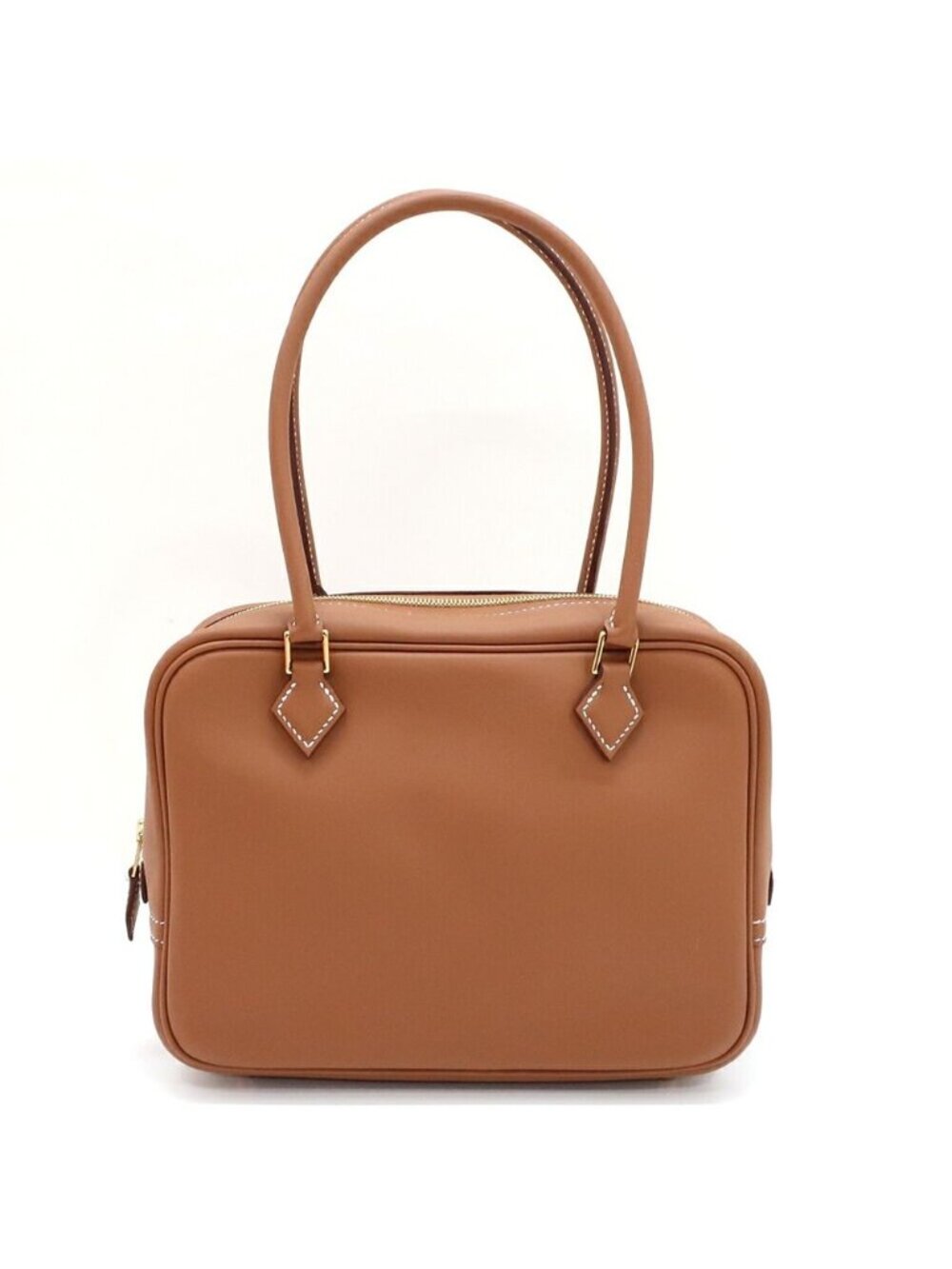 Hermes Plume 20 Mini Gold Swift Handbag